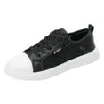 thumbnail image 1 of Chaussures pour Femmes Mode Plates à Lacets Chaussures Décontractées Confortables Semelle Souple Fleur Non Positionnée Chaussures Décontractées à Lacets, 1 of 7
