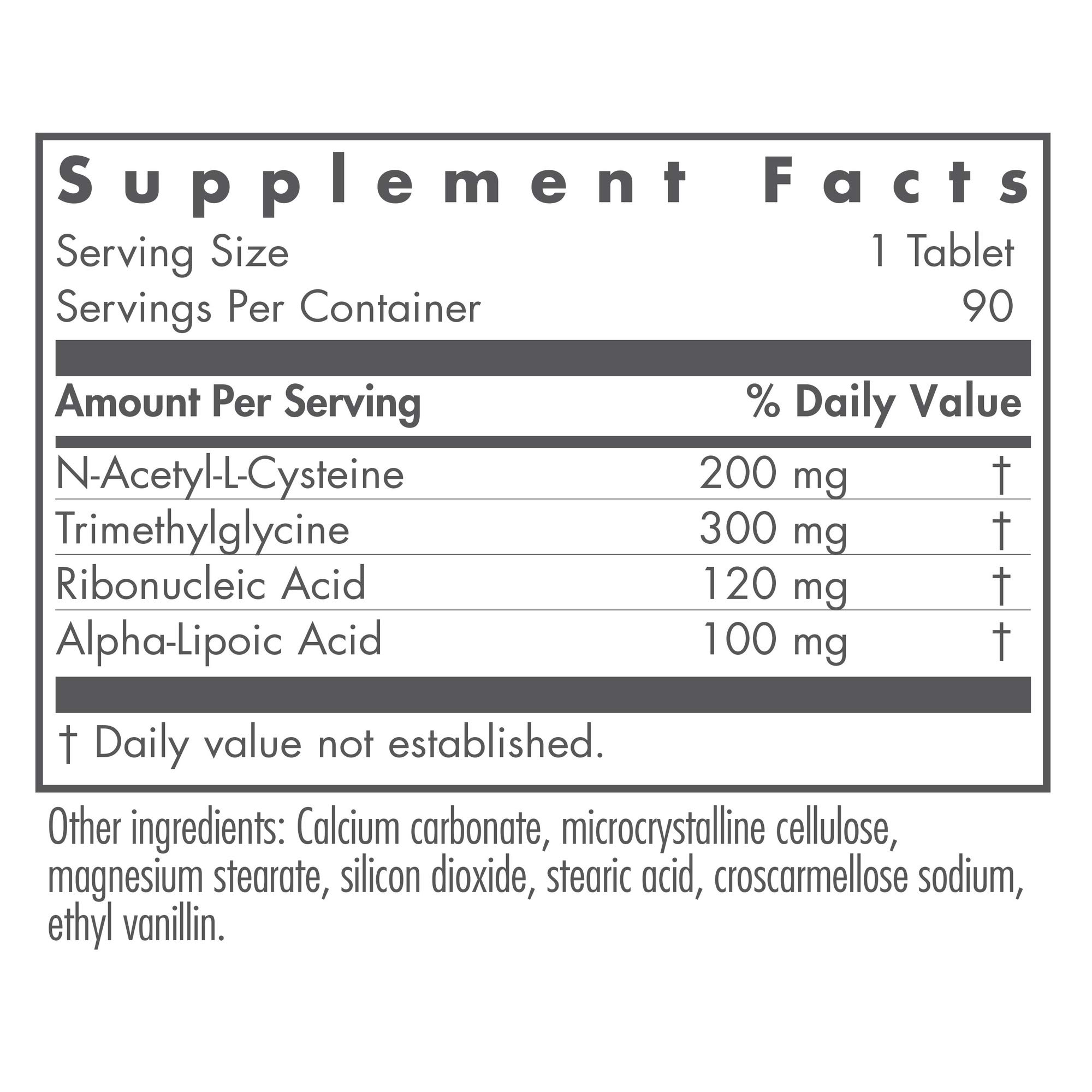 Nutricology NAC Enhanced Supplement - N-Acetyl-L-Cysteine, Glutathione Precursor, Supports Immune Function, Mucus Clearance - 90 Count