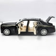 thumbnail image 6 of 1:24 scale Rolls-Royce Phantom die-cast car model with opening doors, lights, sound and spring-back function. Boys' toy car, children's birthday gift., 6 of 7