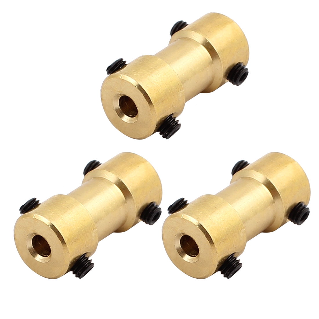 3pcs 3.17mm to 3.0mm Copper DIY Motor Shaft Coupling Joint Connector