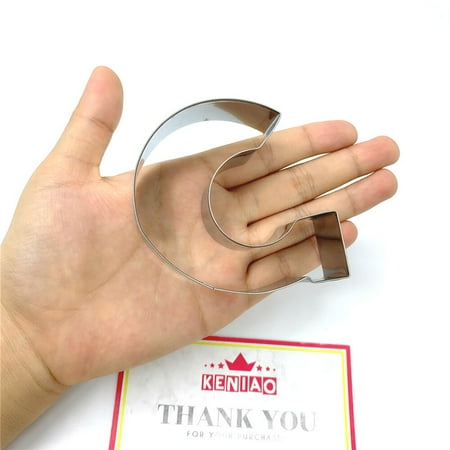 

Dechoicelife Letter G of Alphabe Cookie Cutter for Birthday Party - 7.1 x 7.1 cm - Biscuit / Fondant / Pas