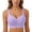 Purple, variant on mihongmao Pumping Bra Large Bust Jelly Bras for Women Push Up No Underwire Bra Comfy Soft Buttery Yoga Bralette Everyday Sport Tshirt Brassiere Khaki M