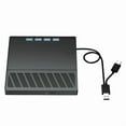 thumbnail image 2 of 7-In-1 USB 3.0 Type C External Optical Drive with CD/DVD/BD/RW Player Writer Reader Data Transfer ,Widely Use, 2 of 5