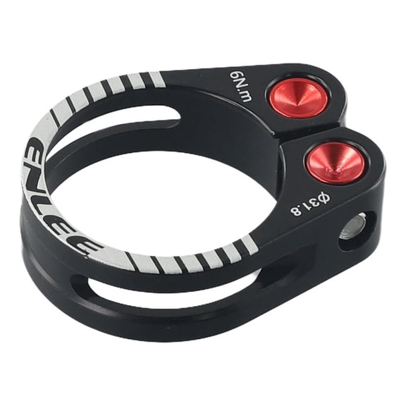 Mountain Bike Seatpost Clamp 31.8 34.9mm Lock Hollow Lock Lightweight 1pc Seatpost Clamp Hot Sale Cycling Parts