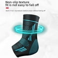 thumbnail image 4 of Ettsollp 1Pc Ankle Support Sleeve Elastic & Breathable Compression Strap for Arthritis Achilles Tendonitis Plantar Fasciitis Joint Pain Ankle Braces Protective Gear for Football Basketball Hiking, 4 of 8