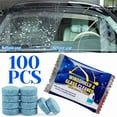 thumbnail image 2 of 100 Pieces Car Windshield Washer Fluid Concentrated Clean Tablets, New Formula windshield wiper fluid Solid Tablet, 2 of 5