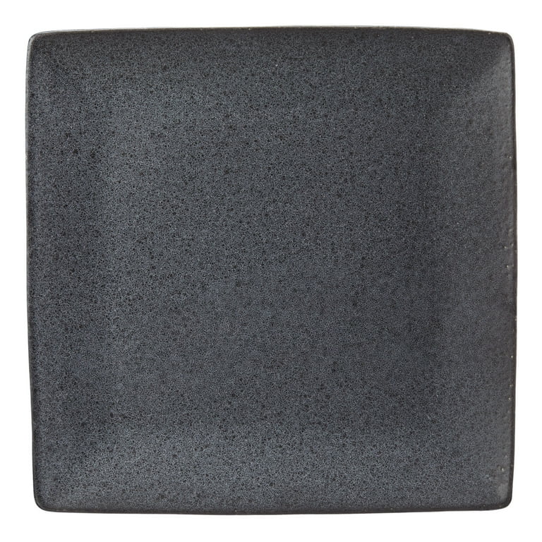 Better Homes & Gardens Dark Gray Square-Shaped Stoneware Dinner