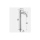 thumbnail image 5 of Single Lever Stainless Steel Cold Water Bathroom Faucet Sink Basin Faucet, 5 of 5