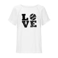 thumbnail image 4 of Camiseta de manga corta estampada casual para mujer OAVQHLG3B Store  lin121212, 4 of 5