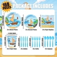 thumbnail image 2 of Green and Brown Party Decorations Mini Pixel Paper Plates and Napkins Video Game Themed Birthday Party Decorations Tableware Set for Kids Birthday Decor Serves 24, 2 of 5