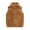 Brown, variant on Huvoen Toddler Baby Girl Boy Winter Clothes Toddler Baby Boys Girls Solid Color Plush Cute Winter Thick Casual Keep Warm Singlet Coat Jacket Green 4-5 Years