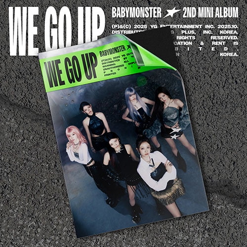 BABYMONSTER - [WE GO UP] 2ND MINI ALBUM PHOTOBOOK WE Version