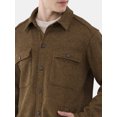thumbnail image 4 of George Men's & Big Men's Knit Fleece Shirt Jacket, Sizes S-3XL, 4 of 5