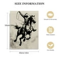 thumbnail image 2 of ARISTURING  Cowboy Poster - Retro Cowboy on Bucking Horse Print - Rodeo Art - Western Art - Wild West Art - Gift for Him &amp; Her - Great Decor for Dorm, Office or Living Room Wall&nbsp;Art, 2 of 5