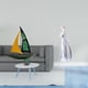 thumbnail image 2 of Escultura De Niña De Cerámica Con Forma De Velero De Hierro, Adorno De Mesa, Estatua De Dama De Porcelana, Colección De Decoración Feng Shui, Figura Nórdica Moderna Para Escritorio,, 2 of 8