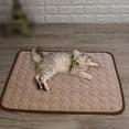 thumbnail image 1 of Dog Cooling Mat Large Cooling Pad Machine Washable Summer Cooling Mat for Dogs Cats Kennel Pad Breathable Pet Self Cooling Blanket Dog Crate Sleep Mat, 1 of 7