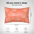 thumbnail image 6 of Disketp He Marine Theme With Beautiful Corals Satin Pillowcase For Hair And Skin - Satin Pillow Cases Standard Size 20x30 Inches With Zipper,Gifts For Women Men, 6 of 8