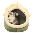 thumbnail image 1 of Alfombrilla de nido semicerrada extraíble y lavable para gatos, cesta para perros y gatos,, 1 of 8