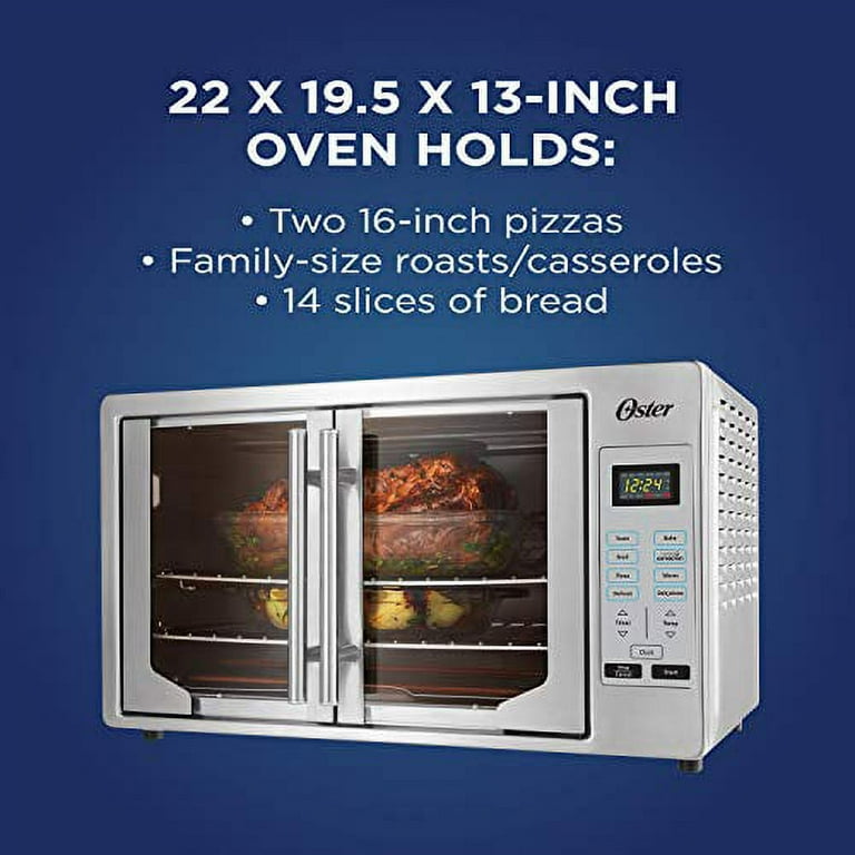 Oster XL Digital Convection Oven French Doors Stainless 9952