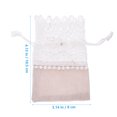 thumbnail image 2 of ADDHAT 10Ud Bolsa De Cuerda Para Joyería Con Tela De Encaje Colores Variados Fácil, 2 of 8