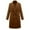 A01 Camel, variant on GXIPO Long Wool Coats for Women Plus Size Casual Formal Work Winter Coat Single Breasted Notch Collar Trench Coat Outerwear Gray 5XL
