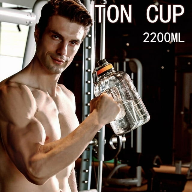 DcGZvy 74.4oz Drink Bottle Drink Bottles for Adults, Leak Proof Water Bottle Gym Waterbottle, Work Out Water Bottle for Men