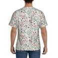 thumbnail image 2 of Naloa Fairy Floral Men's T-Shirt Sport T-shirt Men's Basic Tee Casual Men's Shirt, Round Neck, Short Sleeves - Large, 2 of 5