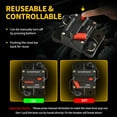 thumbnail image 4 of 200Amp Circuit Breaker DC 12V-48V for Marine Boat Trolling Motor Automotive RV Trailer Car Solar System Battery Disconnect with Manual Reset Switch, IP67 Waterproof (Pack of 2), 4 of 14