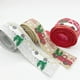 thumbnail image 5 of Cinta para envolver regalos DIY Coronas Lazos Manualidades Decoración, 2 pulgadas x 5,5 yardas cada rollo (3 rollos-gris/rojo/beige), 5 of 5