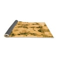 thumbnail image 2 of Ahgly Company Indoor Rectangle Abstract Orange Modern Area Rugs, 3' x 5', 2 of 4