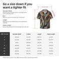 thumbnail image 5 of Fuzoiu Watercolor Romantic Paisley Print Men's Casual Short,Men's Short Sleeve Shirt,Mens Casual Button Down Shirts,Cuban Collar Summer Shirt for Beach, Vacation, and Outdoor Activities-3X-Large, 5 of 5
