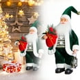 thumbnail image 2 of Santa Claus Doll Christmas Decoration, 12 Inch Festive Santa Figure for Tabletop Display, Holiday Party Decor for Indoor Outdoor Home Decor, 2 of 6