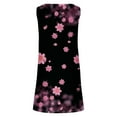 thumbnail image 5 of Dyegold Sundresses for Women Casual Summer - Beach Dresses for Women Casual Summer Sleeveless Sundress Knee Length Midi Dress Boho Floral Vacation Tank Dress, 5 of 5