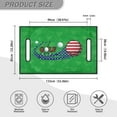 thumbnail image 5 of Renewold Golf Cart Seat Cover Breathable Golf Blanket Keeps Seat Cool and Comfortable 4th of July Patriotic Decor for All 2-Seat Golf Carts, Golf American Flag Green Heart, 5 of 5