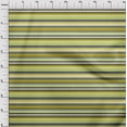thumbnail image 3 of oneOone Tissu Polyester Imprimé à Rayures Horizontales par la Cour 56 Pouces de Large, 3 of 4