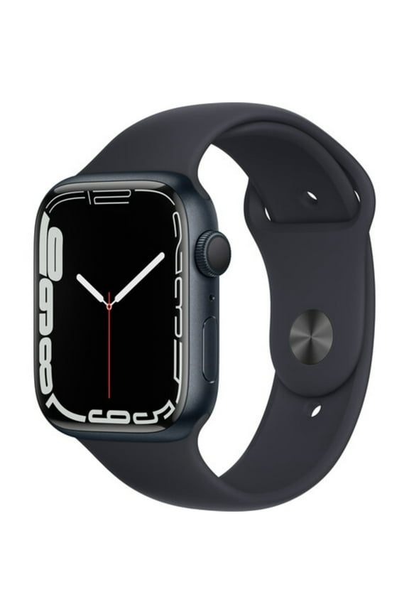 Restored Apple Watch Series 7 41mm GPS Midnight Aluminum Case - Midnight Sport Band (Refurbished)