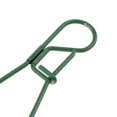 thumbnail image 3 of 5 piezas de llavero con gancho para colgar en la mochila con hebilla de acero Verde oval, 3 of 6