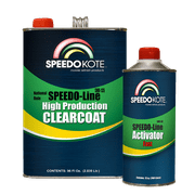 Automotive Very Fast Dry Clear Coat, 3:1 mix Clearcoat gallon Kit w/Fast Act.