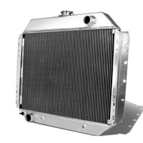 DNA Motoring For 68-79 Ford F100 F150 F250 Bronco 2-Row Full Aluminum Core Radiator Assembly 132