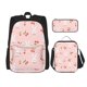 thumbnail image 1 of Easygdp Rabbit And Cherry Mochila para Niños y Niñas con Set de Caja de Almuerzo y Estuche para Lápices 3 en 1, Mochila Escolar Estampada para Adolescentes, 1 of 7