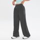 thumbnail image 3 of HongQid Wide Leg Yoga Pants for Women Casual Loose Cozy Sweatpants High Waisted Lounge Pajama Flowy Pants With Pockets, 3 of 4