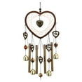 thumbnail image 3 of SDJMa Heart Wind Chime Dream Catcher, Wind Chime Outdoor, windchimes Unique Outdoor Outside Wind Chimes Small Chimes Memorial Wind Chimes Garden Decor Yard Decor, 3 of 9