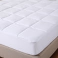 thumbnail image 2 of Lotus Home Stayclean Bacteria Reducing Microfiber Water and Stain Resistant Mattress Pad, 2 of 5