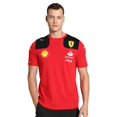 thumbnail image 1 of T-Shirt Scuderia Ferrari 2023 Team for Men in Red Size L, 1 of 6