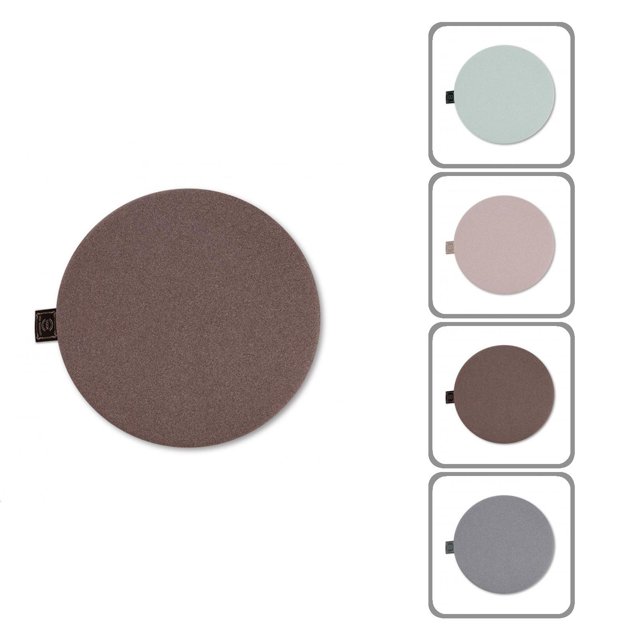 Coussin d'Assise Confortable Style Moderne Épaissi Rond Siège Fait à la Main Pouf de Sol pour Porche