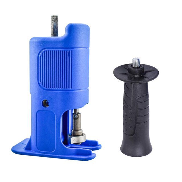 Graflsoa Compact Drill-to-Saw Adapter: Multi-Purpose Conversion Kit for Cutting Wood, Metal, PVC - Ergonomic Grip, Quick-Change Chuck, Safety Guard (Blade Options Available)