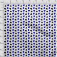 thumbnail image 4 of oneOone Viscose Chiffon Blue Fabric Poker Card Sewing Craft Projects Fabric Prints By Yard 42 Inch Wide, 4 of 4