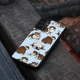 thumbnail image 4 of WIRESTER Shockproof Soft Rubber Cover Case for Samsung Galaxy A13 5G 6.5" 2021, Brindle Brown English Bulldog Funny Playful Postures On Light Blue Background, 4 of 5