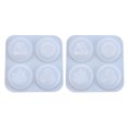 thumbnail image 1 of 2pcs Epoxy Resin Religious Symbol Molds Silicone Mold for Handicraft Jewelry, 1 of 7