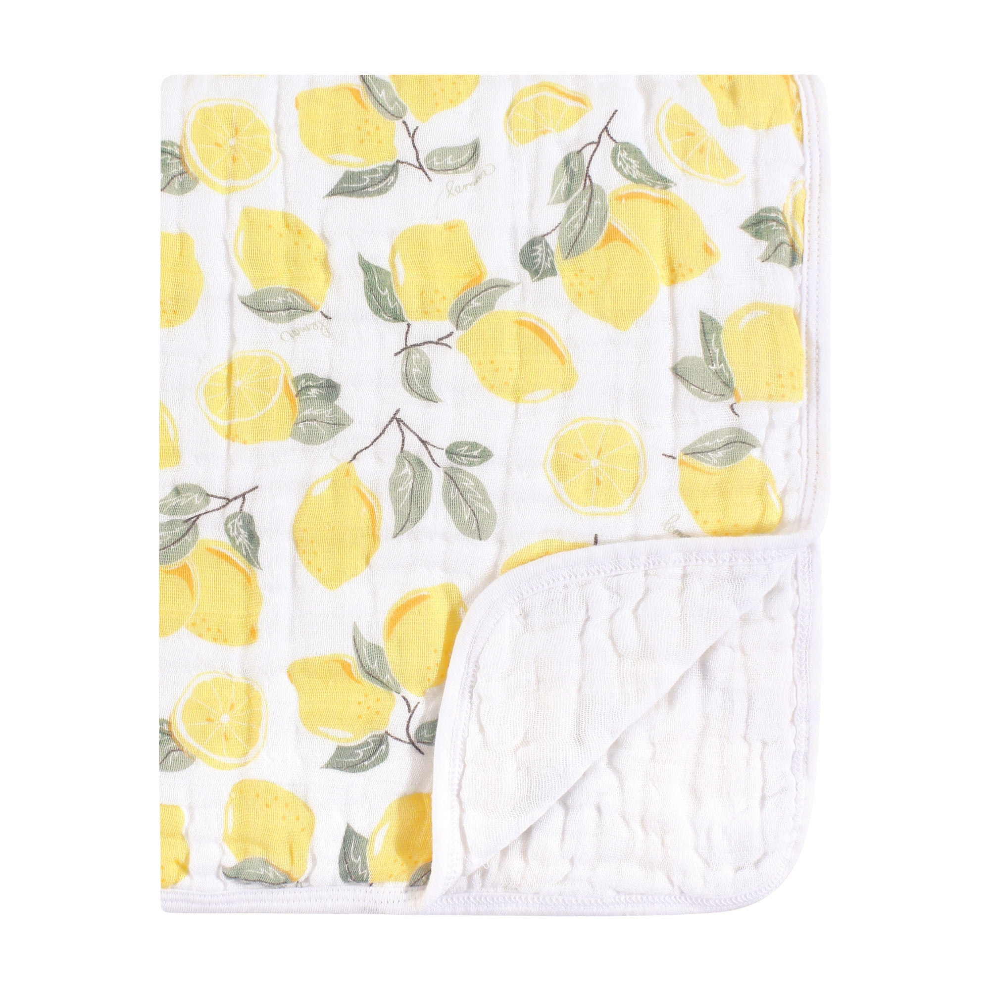 lemon muslin swaddle